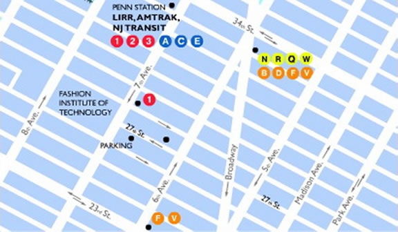 Location of Design Contact